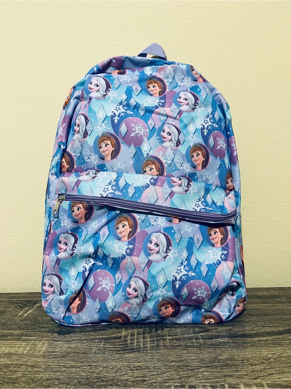 Disney Frozen Lilac and Purple Backpack Tag